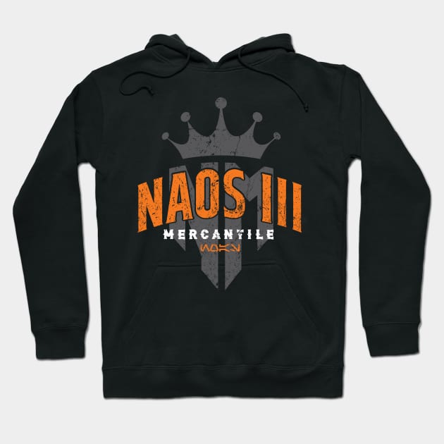 NAOS III Mercantile Hoodie by MindsparkCreative